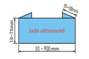 Máquina de corte por ultrasonidos para etiquetas