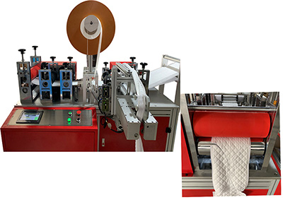 Máquina de fabricación para almohadillas de fregona (soldadura ultrasónica)